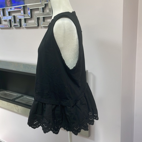 ♡J crew peplum top size L - Picture 2 of 6